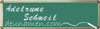 Adelrune Schmeil Visitenkarte